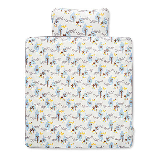 Donsovertrek Fox blue